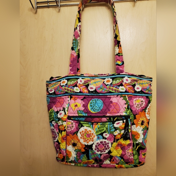 Vera bradley floral large bag tote va va bloom - Picture 4 of 6